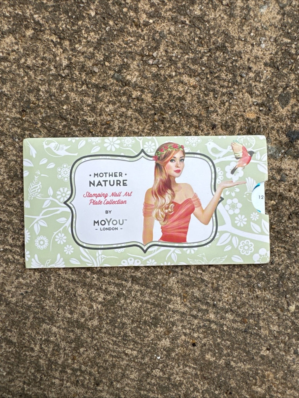 MoYou London Mother Nature Stamping Nail Art Plate number 12